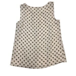 LOFT Outlet Floral Print Sleeveless‎ Blouse Top - Women's Size Small